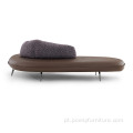 Luxo European European Lounge Chair /Round Lounge Sofá